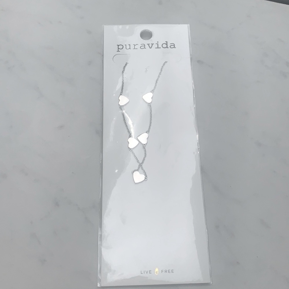 Puravida heart necklace